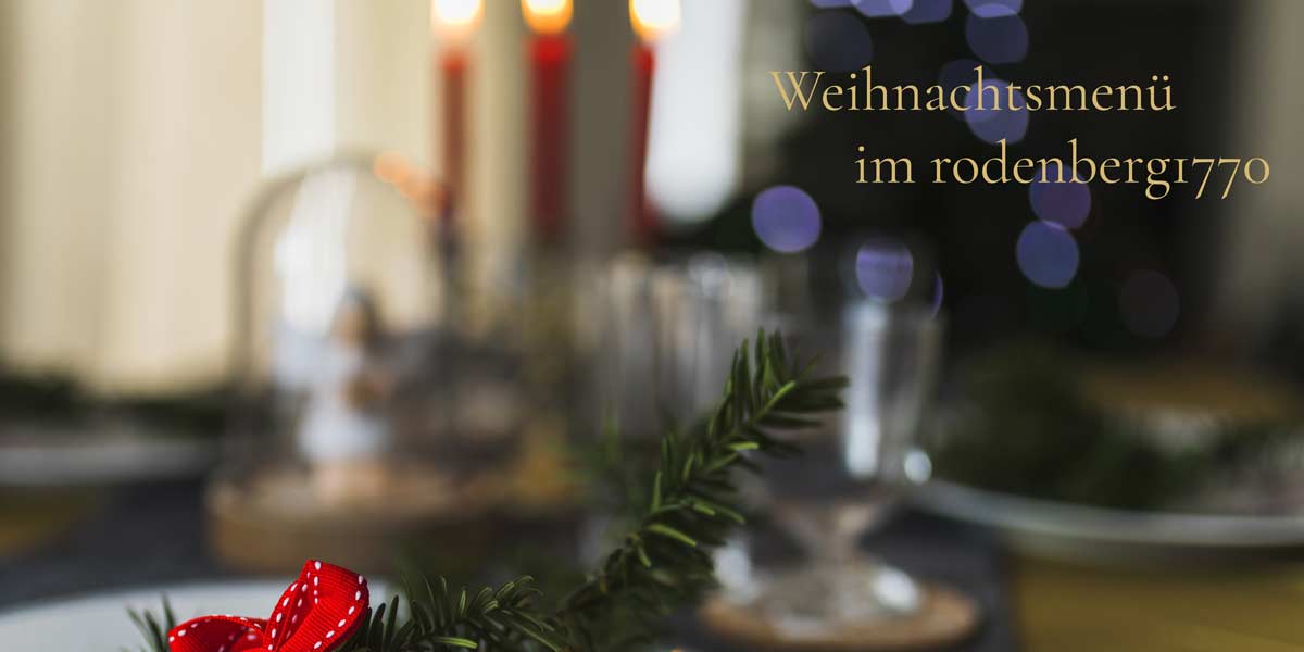 Weihnachtsmenü